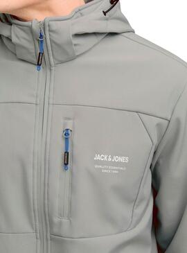 Veste Jack and Jones Theo grise pour homme
