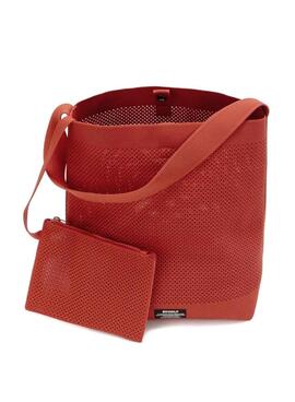 Sac à main Ecoalf Tikaalf seau corail pour femme