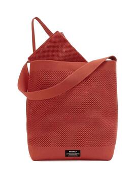 Sac à main Ecoalf Tikaalf seau corail pour femme