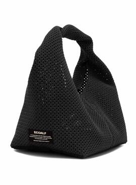 Sac d'épaule Ecoalf Tikaalf mini noir pour femme