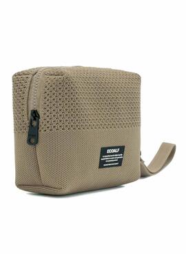 Sac à main Ecoalf Ocen Tikaaf taupe pour femme