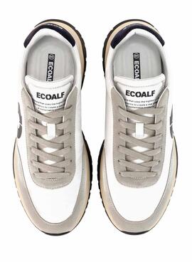 Chaussures Ecoalf Ventura blanc et gris pour homme