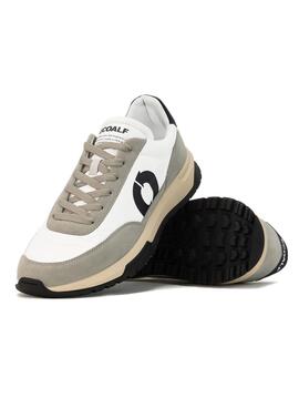 Chaussures Ecoalf Ventura blanc et gris pour homme