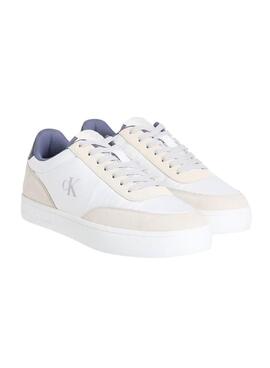 Chaussures Calvin Klein Cup blanches pour homme