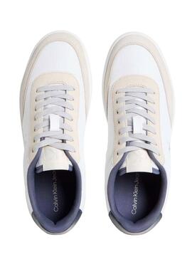 Chaussures Calvin Klein Cup blanches pour homme