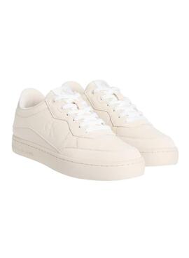 Sneakers Calvin Klein Classic Cupsole beige pour homme