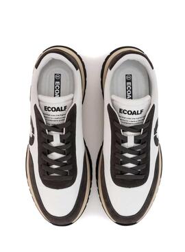 Chaussures Ecoalf Ventura blanc et noir pour homme