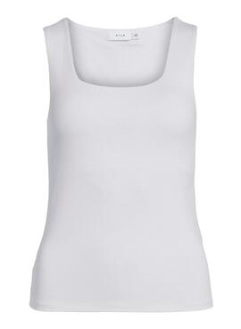 Top blanc Vila Kenza pour femme