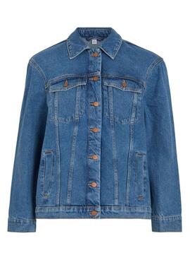 Veste bleue pour femme de la marque Vila Mey.