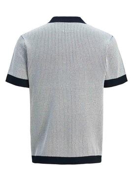 Polo Jack and Jones Bleu Blusander pour homme