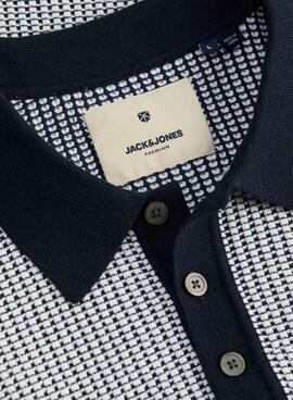 Polo Jack and Jones Bleu Blusander pour homme