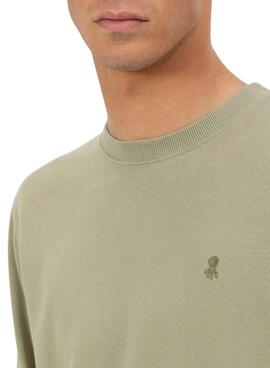 Sweatshirt El Pulpo vert pour homme