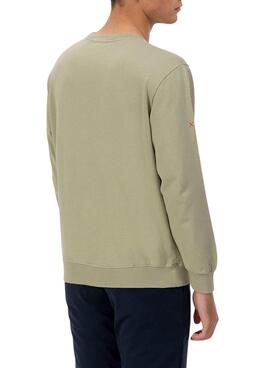 Sweatshirt El Pulpo vert pour homme