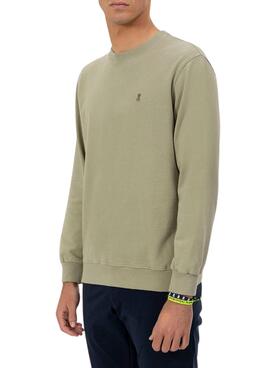Sweatshirt El Pulpo vert pour homme