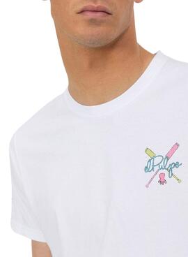 Maillot El Pulpo Rames blanc pour homme