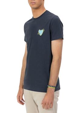Maillot El Pulpo The Artist bleu marine pour homme
