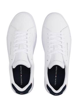 Chaussures Tommy Hilfiger Court blanches pour hommes