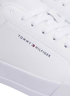 Chaussures Tommy Hilfiger Court blanches pour hommes