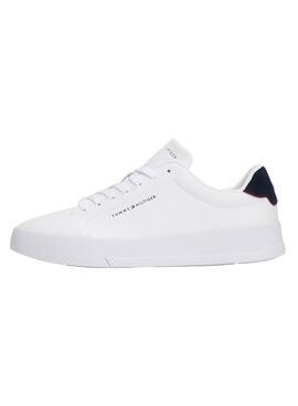Chaussures Tommy Hilfiger Court blanches pour hommes