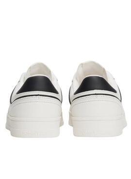 Chaussures Tommy Jeans The Greenwich blanches pour homme.