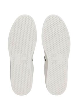 Chaussures Tommy Jeans The Greenwich blanches pour homme.
