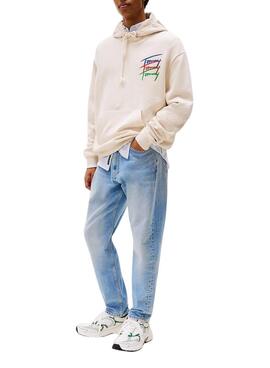 Chaussures Tommy Jeans Archive vertes pour hommes