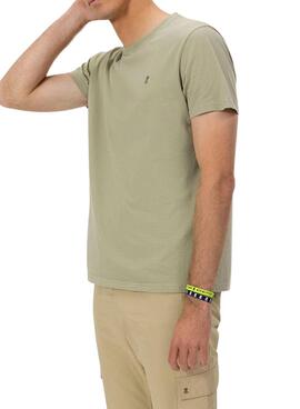 T-shirt El Pulpo Logo vert pour homme