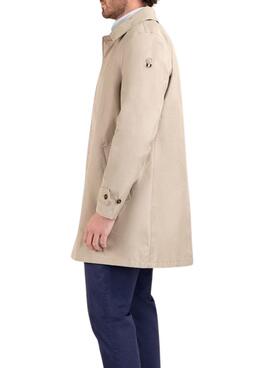 Manteau beige El Ganso pour homme