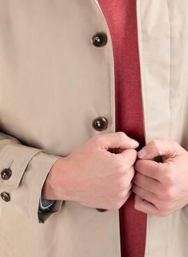 Manteau beige El Ganso pour homme