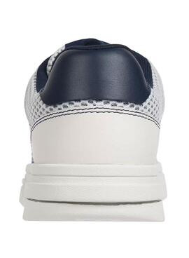 Chaussures Tommy Jeans Brooklyn blanc pour homme