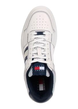 Chaussures Tommy Jeans Brooklyn blanc pour homme