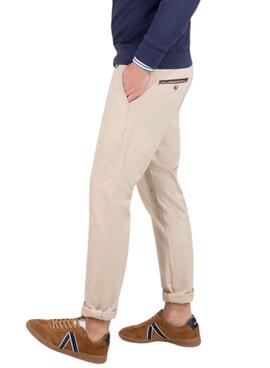 Pantalon Le Ganso chinois beige pour homme
