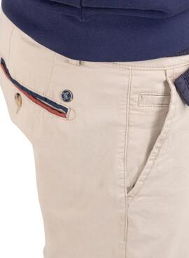 Pantalon Le Ganso chinois beige pour homme