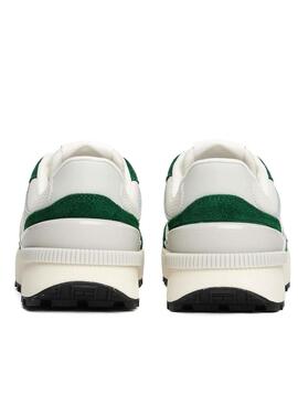 Chaussures Tommy Jeans Technical vertes pour homme