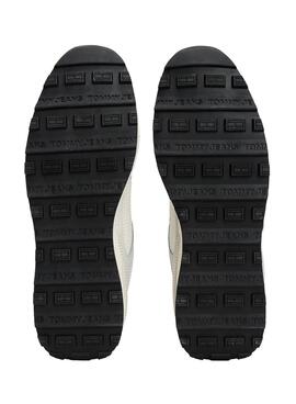 Chaussures Tommy Jeans Technical vertes pour homme