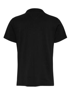 T-shirt Tommy jeans Reg noir pour femme