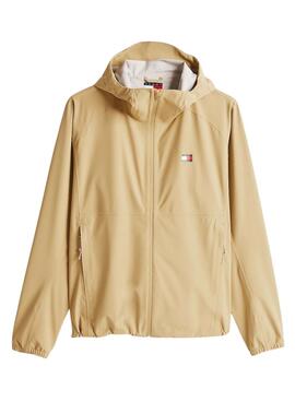 Coupe-vent Tommy Jeans Tech beige pour homme