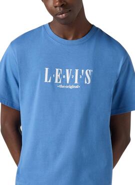 T-shirt Levi's Relaxed bleue pour homme
