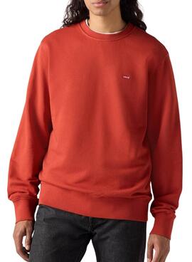 Sweatshirt Levi's Original rouge pour homme