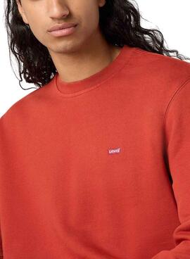Sweatshirt Levi's Original rouge pour homme