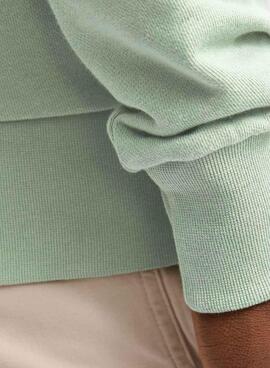 Sweatshirt Jack and Jones Beau vert pour homme.