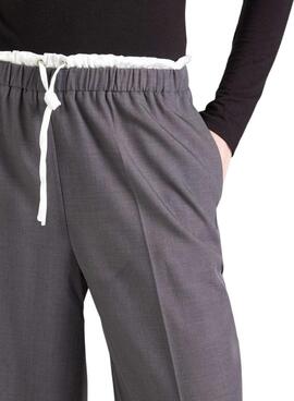 Pantalon Only Marine gris pour femme