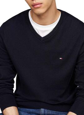 Maillot Tommy Hilfiger Essential marine pour homme