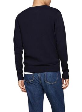 Maillot Tommy Hilfiger Essential marine pour homme