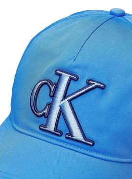 Casquette Calvin Klein Jeans Monologue bleue pour enfant