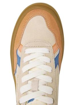 Chaussures Pepe Jeans Travis City beige pour femme