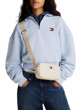 Sac Tommy Jeans Daily Elevated beige pour femme
