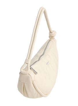 Sac Pepe Jeans Nadine Softy beige pour femme