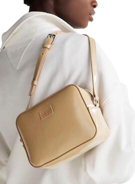 Sac à main Tommy Jeans Must kaki pour femme