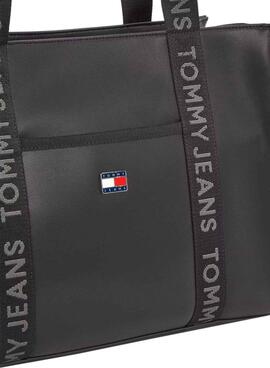 Sac à main Tommy Jeans Daily Elevated noir pour femme